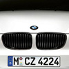 BMW Performance Black Kidney Grille - E92 E93 328i 335i Coupe